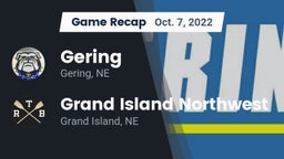 Recap: Gering  vs. Grand Island Northwest  2022