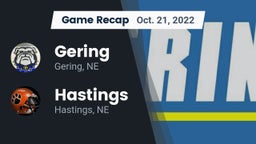 Recap: Gering  vs. Hastings  2022