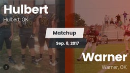 Matchup: Hulbert  vs. Warner  2016