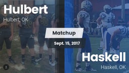 Matchup: Hulbert  vs. Haskell  2017