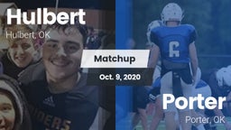 Matchup: Hulbert  vs. Porter  2020