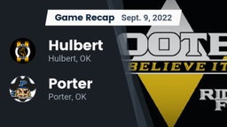 Recap: Hulbert  vs. Porter  2022