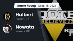 Recap: Hulbert  vs. Nowata  2022