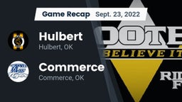 Recap: Hulbert  vs. Commerce  2022