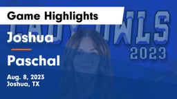 Joshua  vs Paschal  Game Highlights - Aug. 8, 2023