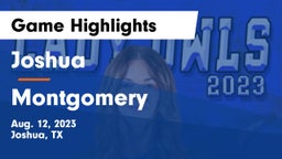 Joshua  vs Montgomery  Game Highlights - Aug. 12, 2023
