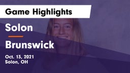Solon  vs Brunswick  Game Highlights - Oct. 13, 2021