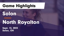 Solon  vs North Royalton Game Highlights - Sept. 13, 2023