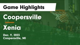 Coopersville  vs Xenia  Game Highlights - Dec. 9, 2023