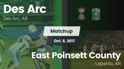 Matchup: Des Arc  vs. East Poinsett County  2017