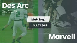 Matchup: Des Arc  vs. Marvell  2017