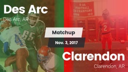 Matchup: Des Arc  vs. Clarendon  2017