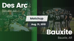 Matchup: Des Arc  vs. Bauxite  2018