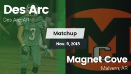 Matchup: Des Arc  vs. Magnet Cove  2018