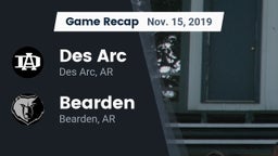 Recap: Des Arc  vs. Bearden  2019