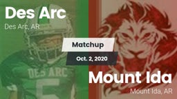 Matchup: Des Arc  vs. Mount Ida  2020