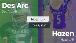 Matchup: Des Arc  vs. Hazen  2020
