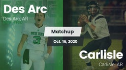 Matchup: Des Arc  vs. Carlisle  2020