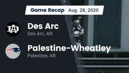 Recap: Des Arc  vs. Palestine-Wheatley  2020