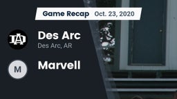 Recap: Des Arc  vs. Marvell 2020