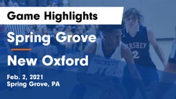 Spring Grove  vs New Oxford  Game Highlights - Feb. 2, 2021