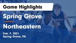 Spring Grove  vs Northeastern  Game Highlights - Feb. 9, 2021