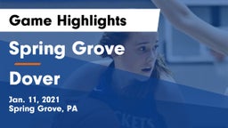 Spring Grove  vs Dover  Game Highlights - Jan. 11, 2021