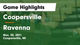 Coopersville  vs Ravenna  Game Highlights - Nov. 30, 2021