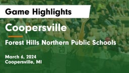 Coopersville  vs Forest Hills Northern Public Schools Game Highlights - March 6, 2024