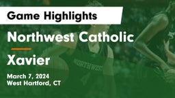 Northwest Catholic  vs Xavier  Game Highlights - March 7, 2024