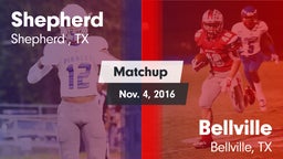 Matchup: Shepherd  vs. Bellville  2016