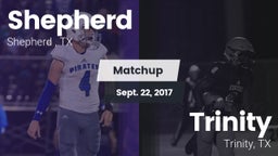 Matchup: Shepherd  vs. Trinity  2017