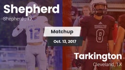 Matchup: Shepherd  vs. Tarkington  2017