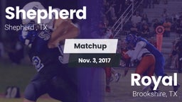 Matchup: Shepherd  vs. Royal  2017