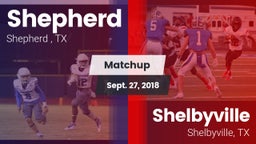 Matchup: Shepherd  vs. Shelbyville  2018