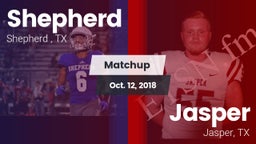 Matchup: Shepherd  vs. Jasper  2018