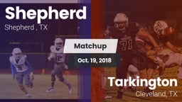 Matchup: Shepherd  vs. Tarkington  2018
