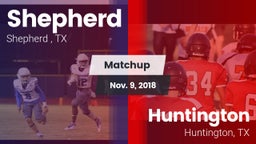 Matchup: Shepherd  vs. Huntington  2018