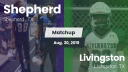 Matchup: Shepherd  vs. Livingston  2019