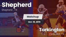 Matchup: Shepherd  vs. Tarkington  2019