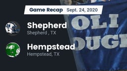 Recap: Shepherd  vs. Hempstead  2020