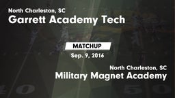 Matchup: Garrett Academy vs. Military Magnet Academy  2016