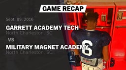 Recap: Garrett Academy Tech  vs. Military Magnet Academy  2016