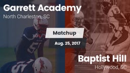 Matchup: Garrett Academy vs. Baptist Hill  2017
