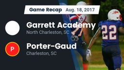 Recap: Garrett Academy  vs. Porter-Gaud  2017