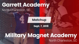 Matchup: Garrett Academy vs. Military Magnet Academy  2018
