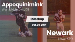 Matchup: Appoquinimink High vs. Newark  2017