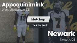 Matchup: Appoquinimink High vs. Newark  2018