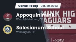 Recap: Appoquinimink  vs. Salesianum School 2023