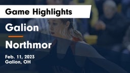 Galion  vs Northmor  Game Highlights - Feb. 11, 2023